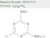 1,3,5-Triazine-2,4-diamine, 6-chloro-N-(1,1-dimethylethyl)-N'-ethyl-
