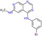 N4-(3-Bromophenyl)-N6-methylpyrido[3,4-d]pyrimidine-4,6-diamine