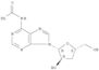 Adenosine,N-benzoyl-3'-deoxy- (9CI)