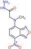 2-[methyl(7-nitro-2,1,3-benzoxadiazol-4-yl)amino]acetohydrazide (non-preferred name)