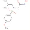 Acetamide,N-hydroxy-2-[[(4-methoxyphenyl)sulfonyl](2-methylpropyl)amino]-