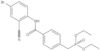 N-(4-Bromo-2-cyanophenyl)-4-(diethoxyphosphorylmethyl)benzamide