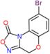 8-Bromo-1H,4H-[1,2,4]ossadiazolo[3,4-c][1,4]benzossazin-1-one