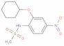 N-[2-(Cyclohexyloxy)-4-nitrophenyl]methanesulfonamide