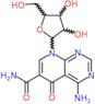 4-amino-5-oxo-8-pentofuranosyl-5,8-dihydropyrido[2,3-d]pyrimidine-6-carboxamide