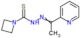 1-Azetidinecarbothioic acid 2-[1-(2-pyridinyl)ethylidene]hydrazide