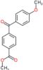 Benzoic acid, 4-(4-methoxybenzoyl)-, methyl ester