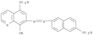 (7E)-8-oxo-7-[(6-sulfonaphthalen-2-yl)hydrazono]-7,8-dihydroquinoline-5-sulfonic acid