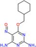 6-(cyclohexylmethoxy)-5-nitrosopyrimidine-2,4-diamine