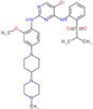 5-chloro-N~2~-{2-methoxy-4-[4-(4-methylpiperazin-1-yl)piperidin-1-yl]phenyl}-N~4~-[2-(propan-2-ylsulfonyl)phenyl]pyrimidine-2,4-diamine