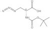 3-Azido-N-[(1,1-dimethylethoxy)carbonyl]-<span class="text-smallcaps">D</span>-alanine