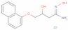 4-(1-naphthoxy)-3-hydroxybutyramide oxime hydrochloride