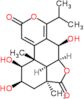 (1S,2R,3aS,5aS,6R,10bS,10cR)-1,2,6-trihydroxy-3a,10b-dimethyl-7-(1-methylethyl)-1,2,3,3a,5a,6,10b,…