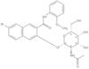 3-[[2-(Acetylamino)-2-deoxy-β-D-galactopyranosyl]oxy]-7-bromo-N-(2-methoxyphenyl)-2-naphthalenecar…