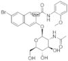 3-[[2-(Acetylamino)-2-deoxy-β-D-glucopyranosyl]oxy]-7-bromo-N-(2-methoxyphenyl)-2-naphthalenecarbo…