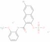 2-Naphthalenecarboxamide, 7-bromo-N-(2-methoxyphenyl)-3-(sulfooxy)-, potassium salt (1:1)