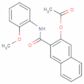 3-(Acetyloxy)-N-(2-methoxyphenyl)-2-naphthalenecarboxamide