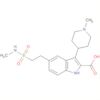 1H-Indole-2-carboxylic acid,5-[2-[(methylamino)sulfonyl]ethyl]-3-(1-methyl-4-piperidinyl)-