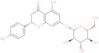 (S)-7-(β-D-glucopyranosyloxy)-2,3-dihydro-5-hydroxy-2-(4-hydroxyphenyl)-4H-1-benzopyran-4-one