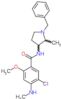 N-(1-benzyl-2-methylpyrrolidin-3-yl)-5-chloro-2-methoxy-4-(methylamino)benzamide