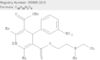 3,5-Pyridinedicarboxylic acid, 1,4-dihydro-2,6-dimethyl-4-(3-nitrophenyl)-, methyl 2-[methyl(phenylmethyl)amino]ethyl ester