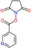 1-[(pyridin-3-ylcarbonyl)oxy]pyrrolidine-2,5-dione
