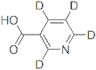 3-Pyridine-2,4,5,6-d4-carboxylic acid