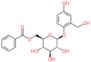4-hydroxy-2-(hydroxymethyl)phenyl 6-O-(phenylcarbonyl)-beta-D-glucopyranoside