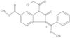 Methyl (3E)-1-(2-chloroacetyl)-2,3-dihydro-3-(methoxyphenylmethylene)-2-oxo-1H-indole-6-carboxylate