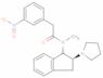 N-[(1S,2S)-2,3-Dihydro-2-(1-pyrrolidinyl)-1H-inden-1-yl]-N-methyl-3-nitrobenzeneacetamide