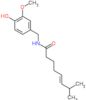 (5E)-N-(4-hydroxy-3-methoxybenzyl)-7-methyloct-5-enamide