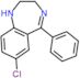 7-chloro-5-phenyl-2,3-dihydro-1H-1,4-benzodiazepine