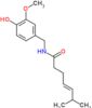 (4E)-N-(4-hydroxy-3-methoxybenzyl)-6-methylhept-4-enamide