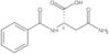 (2R)-4-amino-4-oxo-2-[(phenylcarbonyl)amino]butanoate