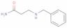 3-(benzylamino)propionamide