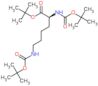 tert-butyl N~2~,N~6~-bis(tert-butoxycarbonyl)-L-lysinate