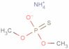 Phosphorothioic acid, O,O-dimethyl ester, ammonium salt (1:1)