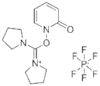 O-(1,2-dihydro-2-oxo-1-pyridyl)-bis(te. methylene)uron. pf6