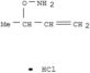 Hydroxylamine,O-(1-methyl-2-propen-1-yl)-, hydrochloride (1:1)