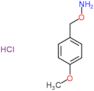 Hydroxylamine, O-[(4-methoxyphenyl)methyl]-, hydrochloride (1:1)