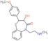 3-hydroxy-2-(4-methoxyphenyl)-5-[2-(methylamino)ethyl]-2,3-dihydro-1,5-benzothiazepin-4(5H)-one