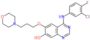 4-(3-chloro-4-fluoro-anilino)-6-(3-morpholinopropoxy)quinazolin-7-ol