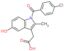 1-(4-Chlorobenzoyl)-5-hydroxy-2-methyl-1H-indole-3-acetic acid