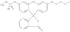 Phosphoric acid, mono(6′-butoxy-3-oxospiro[isobenzofuran-1(3H),9′-[9H]xanthen]-3′-yl) monomethyl e…