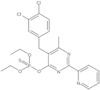 O-[5-[(3,4-Dichlorophenyl)methyl]-6-methyl-2-(2-pyridinyl)-4-pyrimidinyl] O,O-diethyl phosphorot...