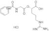 N-.alpha.-Hippuryl-L-argininic acid . HCl