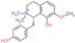 (1S)-8-hydroxy-1-(4-hydroxybenzyl)-7-methoxy-2,2-dimethyl-1,2,3,4-tetrahydroisoquinolinium