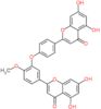 2-{4-[5-(5,7-dihydroxy-4-oxo-4H-chromen-2-yl)-2-methoxyphenoxy]phenyl}-5,7-dihydroxy-4H-chromen-4-…