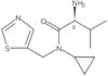 (2S)-2-Amino-N-cyclopropyl-3-methyl-N-(5-thiazolylmethyl)butanamide