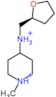 1-methyl-4-{[(2R)-tetrahydrofuran-2-ylmethyl]ammonio}piperidinium